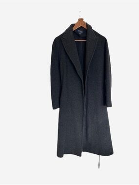 Ralph Lauren Wool Overcoat, charcoal, small